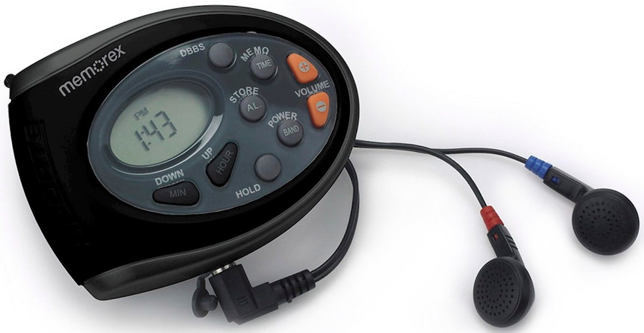 radio with earbuds