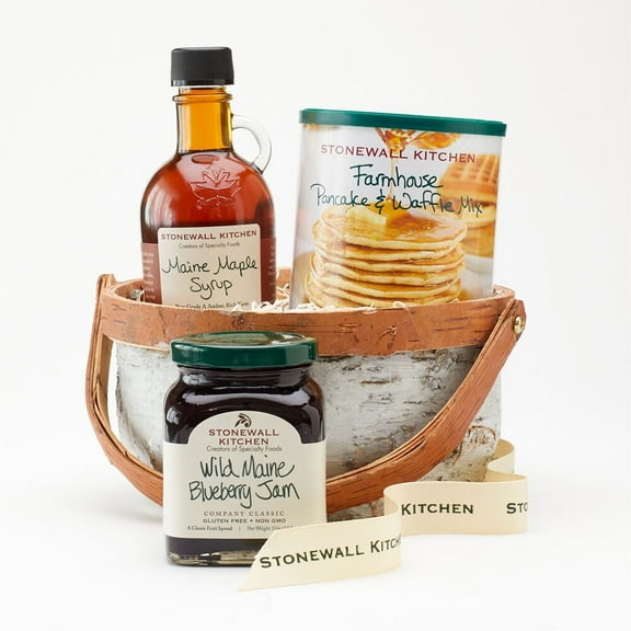Stonewall Kitchen Birch Breakfast Gift Basket
