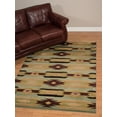 thumbnail image 2 of United Weavers Contours Lodge Area Rug 511-31660 Blue Diamond Chevrons Arrows Bars, 2 of 5