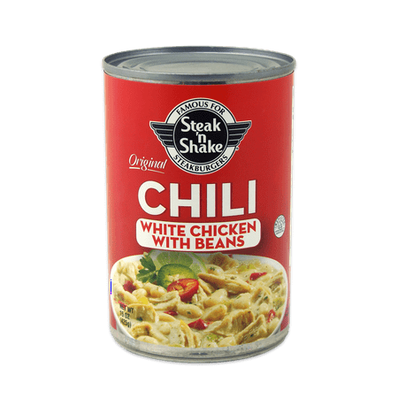 Steak N Shake White Chicken Chili with Beans