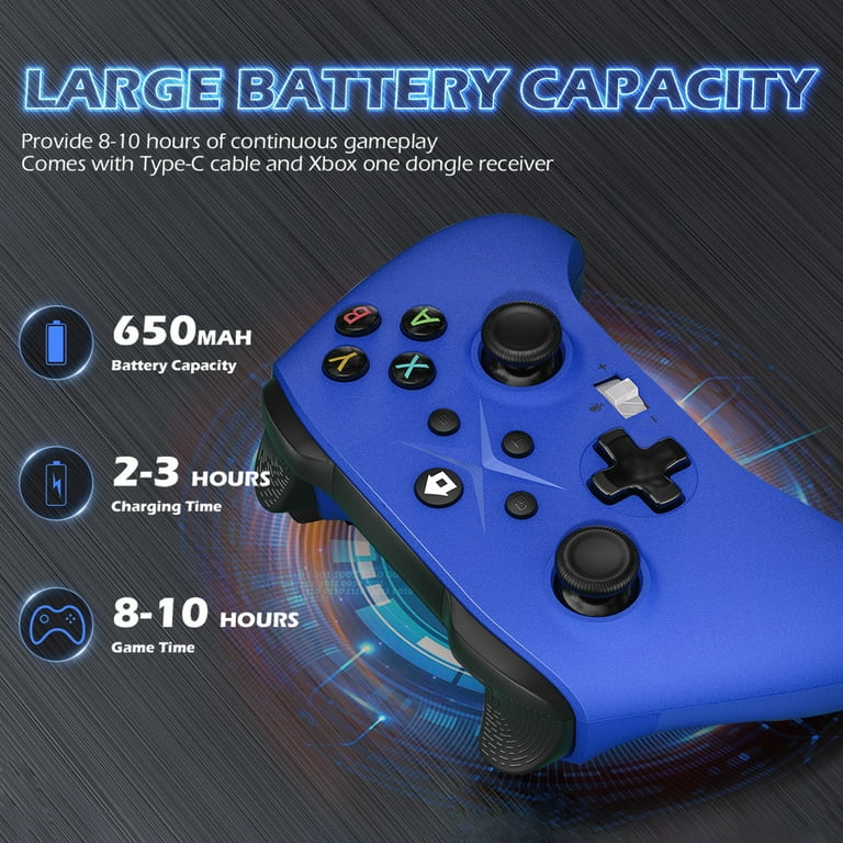 Bonadget Wireless Xbox Controller - Gaming Controller Compatible with Xbox  One/One S/One X/One Series/PC, with Turbo Vibration/Gyro Axis - Walmart.com