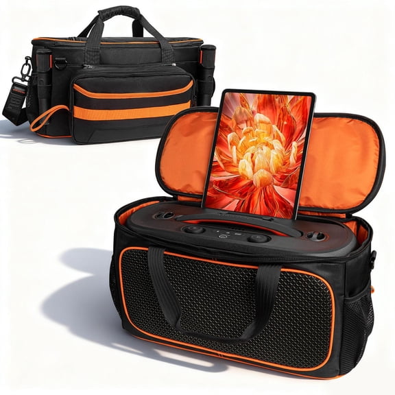 Portable Travel Bag for JBL PARTYBOX ON THE GO2 Speaker, Protable Carrying Case Tote Bagfor JBL PARTYBOX ON THE GO2 With Shoulder Strap