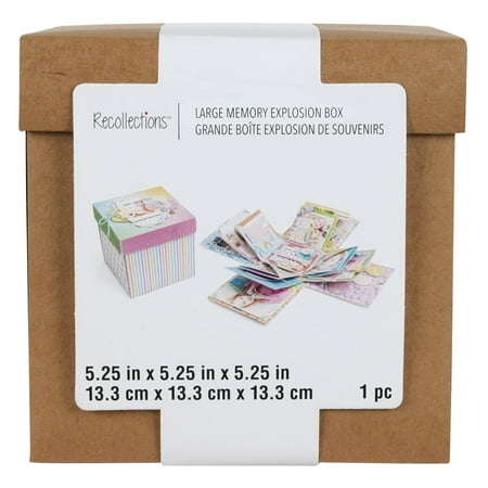 UPC: 0191518396911 | 5 Kraft Memory Explosion Box by Recollections™