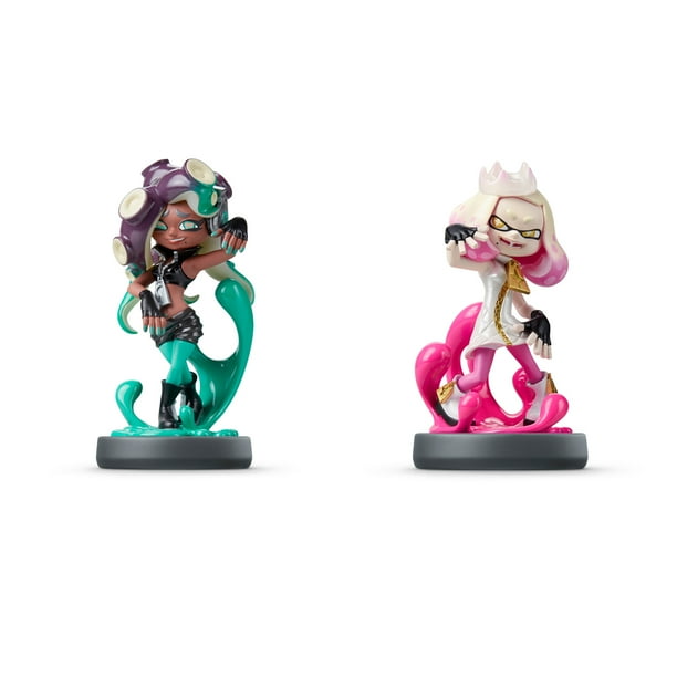 Nintendo Pearl Marina 2 Pack Splatoon Series Amiibo Nvleae2d Walmart Com Walmart Com