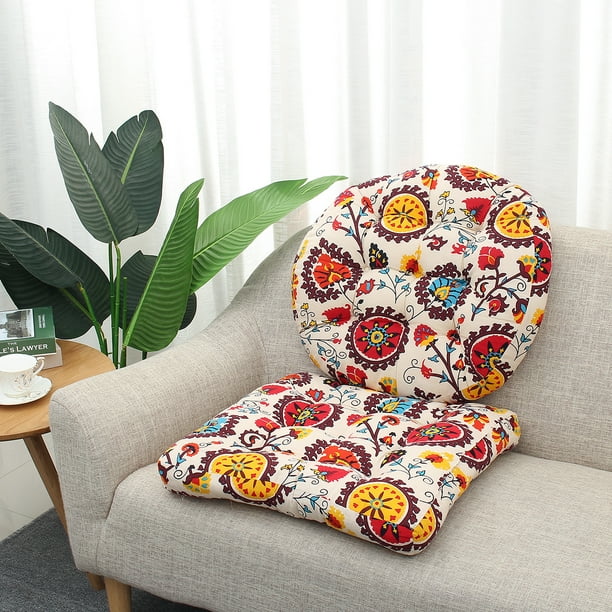 22 Dia 4 Thicken Square Round Floor Chair Seat Cushions Pad Pillow Back Tatami Dining Cushion For Indoor Outdoor Garden Patio Multi Color Com - Round Back Patio Seat Cushions 22 Dia 4 Thicken Square Round Floor Chair Seat Cushions Pad Pillow Back Tatami Dining Cushion For Indoor Outdoor Garden Patio Multi Color Com - Round Back Patio Seat Cushions