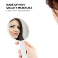 thumbnail image 4 of Shisuyan Handheld Compact Mirror Round Makeup Mirror with Handle for Home Travel, 4 of 8