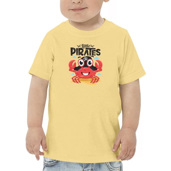 Little Pirates Crab T-Shirt Toddler -Image by Shutterstock,  4 Toddler
