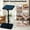 Black C-shaped lifting table, variant on Adjustable Height Sofa Side Table with Iron Frame - Portable Coffee & Office Table for Indoor/Outdoor Use, Bathtub Side, Bedroom Bedside & Small Spaces