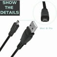 thumbnail image 2 of FITE ON 3.3ft USB Mini-8pin Battery Charger Data Cable Cord for Nikon Coolpix S4100 S2800 Camera, 2 of 6