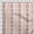 thumbnail image 3 of oneOone Cotton Cambric Orange Fabric Leaves|Geometric & Mandala Watercolor Diy Clothing Quilting Fabric Print Fabric By Yard 56 Inch Wide, 3 of 4