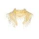 thumbnail image 1 of INSPIRE CHIC Chal de Encaje Mantilla de Tul, Cubierta Triangular para la Cabeza, Velo de Iglesia para Misa, Novias y Damas de Honor 51.2"x15.7" Amarillo, 1 of 5