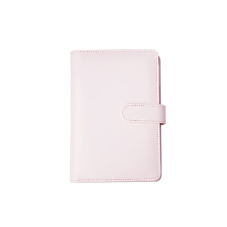 Leather Weekly - A6 Loose Leaf Notebook Cover Macaron Color Weekly Monthly Planner Diary Leather Gift