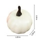 thumbnail image 3 of Fiudx Mini Calabazas Decorativas, Calabazas de Espuma Realistas de Otoño, Paquete de 12, Colores Blanco y Amarillo, Tamaño Pequeño, Decoración para El Hogar y El Jardín, Temáticas de Halloween y Acci, 3 of 6