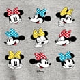 thumbnail image 3 of Disney - Mickey & Friends - Minnie Mouse - All the Expressions of Minnie - Toddler And Youth Crewneck Fleece Sweatshirt, 3 of 5