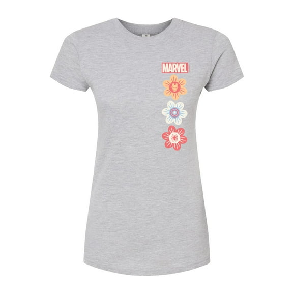 Marvel - Pastel Spring - Juniors Fitted Graphic T-Shirt