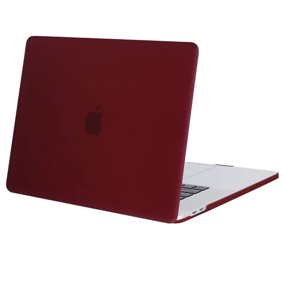 Mosiso Hard Shell Case For MacBook Pro 16 inch 2019 Release A2141 with Touch Bar & Touch ID , Ultra Slim Hard Case Protective Cover for New MacBook Pro 16", Marsala Red