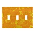 thumbnail image 2 of Dailycode Light Switch Plate Covers 2 Gang Wall Plate Plastics Outlet Covers for Kitchen Home Office Decor Leaves Watermelon Starfish, 2 of 8