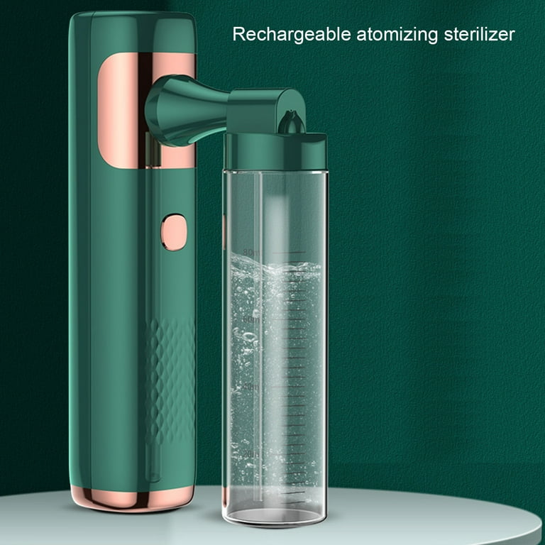 Atomizer Sprayer, Handheld Disinfectant Fogger Machine, Rechargeable Nano  Spray Gun, Handheld Heat-Resistant ABS Electric Fogger Machine for Home,  Office or Garden