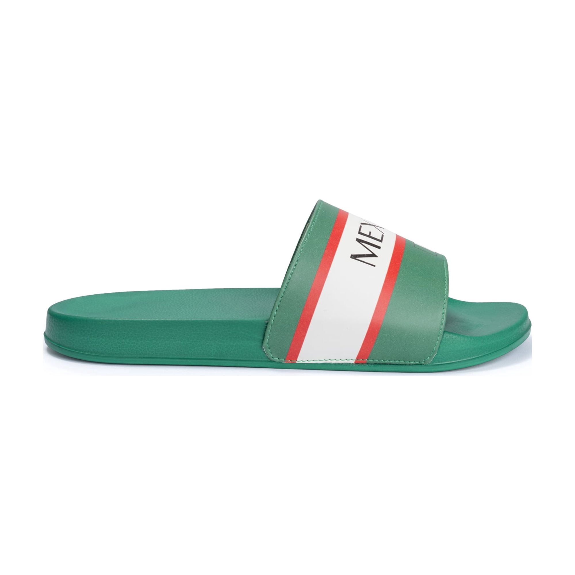 Men's Soccer Fan Slides, Argentina, Mexico, Brazil & USA