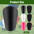 thumbnail image 2 of Lsupdaol 3 Pairs Mini Soccer Shin Guards Extra Miniature Shin Pads 3.74 x 2.36 Inches Small Football Guards for Youth Adults Men Women Players Protective Sports Equipment, 2 of 7