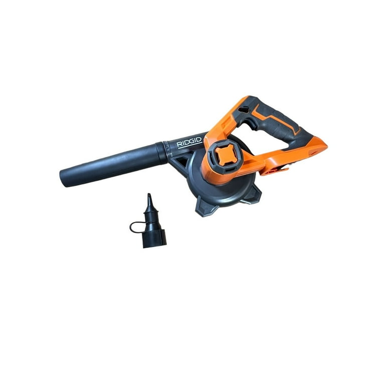 RIDGID 18 Volt Cordless Compact Jobsite Blower with Inflator