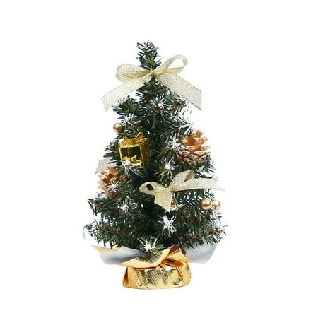 

Zheniopp Christmas Decorations Desktop Window Mini Christmas Tree Decoration Potted Plant Scene Decoration 20cm Various Choices Small Ornament Set