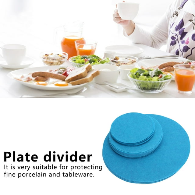 Felt Dish Pad Pot Pot Separators Protectors Cover Stacking Food Plate Divider Protect Exquisite Porcelain and Tableware