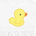 thumbnail image 4 of Inktastic Yellow Baby Duck Girls Toddler Dress, 4 of 5