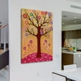 thumbnail image 6 of Marmont Hill "Sleepy Owl" by Sascalia Painting Print on Wrapped Canvas, 6 of 7