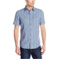 thumbnail image 1 of GH Bass & Co. Madawaska Button Up Shirt para hombre, azul, grande G.H. Bass & Co. Botones al frente, 1 of 1