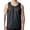 Black, variant on Mens Reversible Active Mesh Tank Top, XL Purple