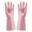 Pink #2, variant on Waterproof Household Gloves | Assorted Colors for Kitchen, Dishwashing & Gardening | Easy to Clean Latex Gloves for Housework & Laundry | 1 Pair