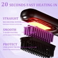 thumbnail image 3 of Cordless Hair Straightener Brush, Portable Straightener Brush for Travel with LED Temperature, Display Fast Heating Rechargeable Mini Hot Ionic S_Hair Dryer Gift, 3 of 7