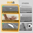 thumbnail image 2 of Apicizonhome Modular Sectional Sofa, Modern Chenille Sofa Set with USB Charging Ports, 5 Seats L Shaped Couch with Lagre Storage, Comfy Convertible Couches with Chaise for Living Room, Light Grey, 2 of 8