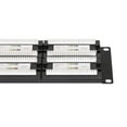 thumbnail image 4 of Manhattan 48-Port Cat6 Rackmount Patch Panel | Cable Management, Mountable Support Bar - 720816, 4 of 7
