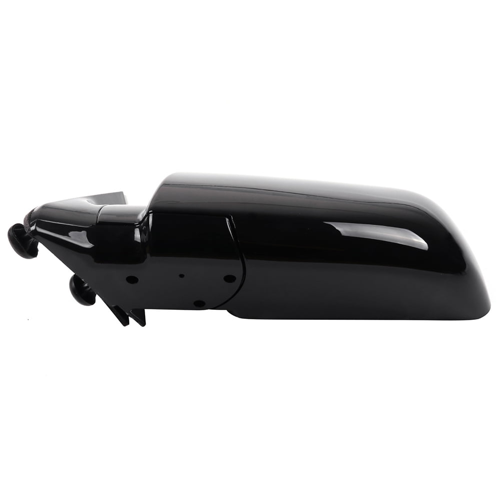 CCIYU Black Left and Right Side View Mirror Manual Folding Non