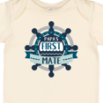 thumbnail image 4 of Inktastic Papa's First Mate Boys or Girls Baby Bodysuit, 4 of 5
