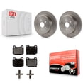 thumbnail image 1 of Transit Auto Rear Disc Brake Rotors and Semi-Metallic Pads Kit for Car Subaru Impreza K8F-101805, 1 of 11