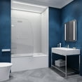 thumbnail image 3 of ANZZI Vensea Series 30 in. by 55 in. Frameless Hinged Tub Door in Chrome, 3 of 10