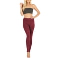 thumbnail image 4 of Womens High Waist Cotton Full Length Ankle Leggings, 4 of 7