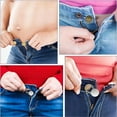 thumbnail image 4 of Premium 3 Pairs Button Extenders for Jeans,Pants,No Sewing Instant Waistband Extension,Effortless Fit, Ideal for Men & Women,Comfort Reusable, Perfect Waist Extenders, 4 of 5