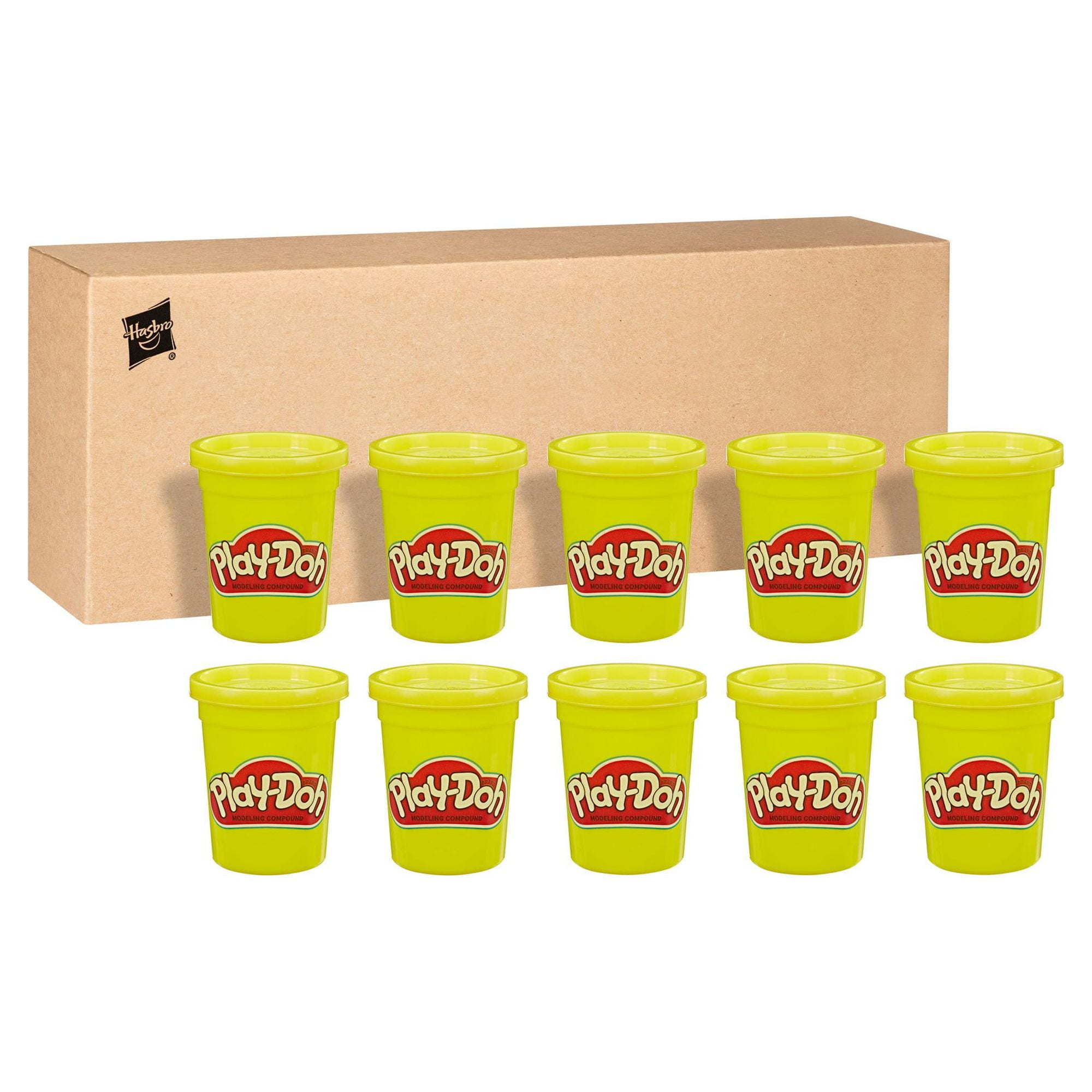 Play-Doh Bulk 12-Pack of Yellow Non-Toxic Modeling Compound, 4-Ounce Cans