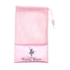 thumbnail image 3 of Bolsa de malla para zapatillas de punta, organizadora, funda protectora con cordón, bolsa de transporte para zapatillas de ballet para principiantes, Rosa, 3 of 8