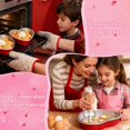 thumbnail image 4 of 8 Inch Heart Shaped Cake Pans with Lids and Spoons, 24 Pack Large Disposable Aluminum Foil Heart Cake Pan, Cakes Pans Sets for Baking Cups Red, Cupcake Baking Cups for Valentine‘s Day Party, 4 of 4