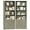 Gray, variant on Walsunny 2PCS Library Bookcase Bookshelf with Doors Cabinet 6 Tiers Storage Shelves Tall Bookcases for Bedroom Living Room Home Office Gray