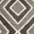 thumbnail image 4 of SAFAVIEH Memphis Finola Geometric Shag Area Rug, Taupe/Grey, 4' x 6', 4 of 4