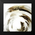 thumbnail image 2 of Kimberly, Allen 12x12 Black Modern Framed Museum Art Print Titled - Smeared Circle 1, 2 of 5
