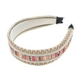 thumbnail image 4 of Unique Bargains 1 Pc Headband Colorful Yarn Hair Accessories for Women Brown, 4 of 5
