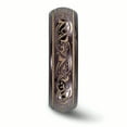 thumbnail image 3 of Edward Mirell Black Ti Domed Anodized Copper Color Band Size 10, 3 of 4