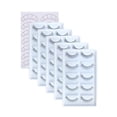 thumbnail image 1 of 25 pares de pestañas de práctica para extensiones de pestañas Suministros de extensión de pestañas de entrenamiento Tiras de pestañas de práctica Banda delgada de 8 mm Imita pestañas naturales para ca, 1 of 1